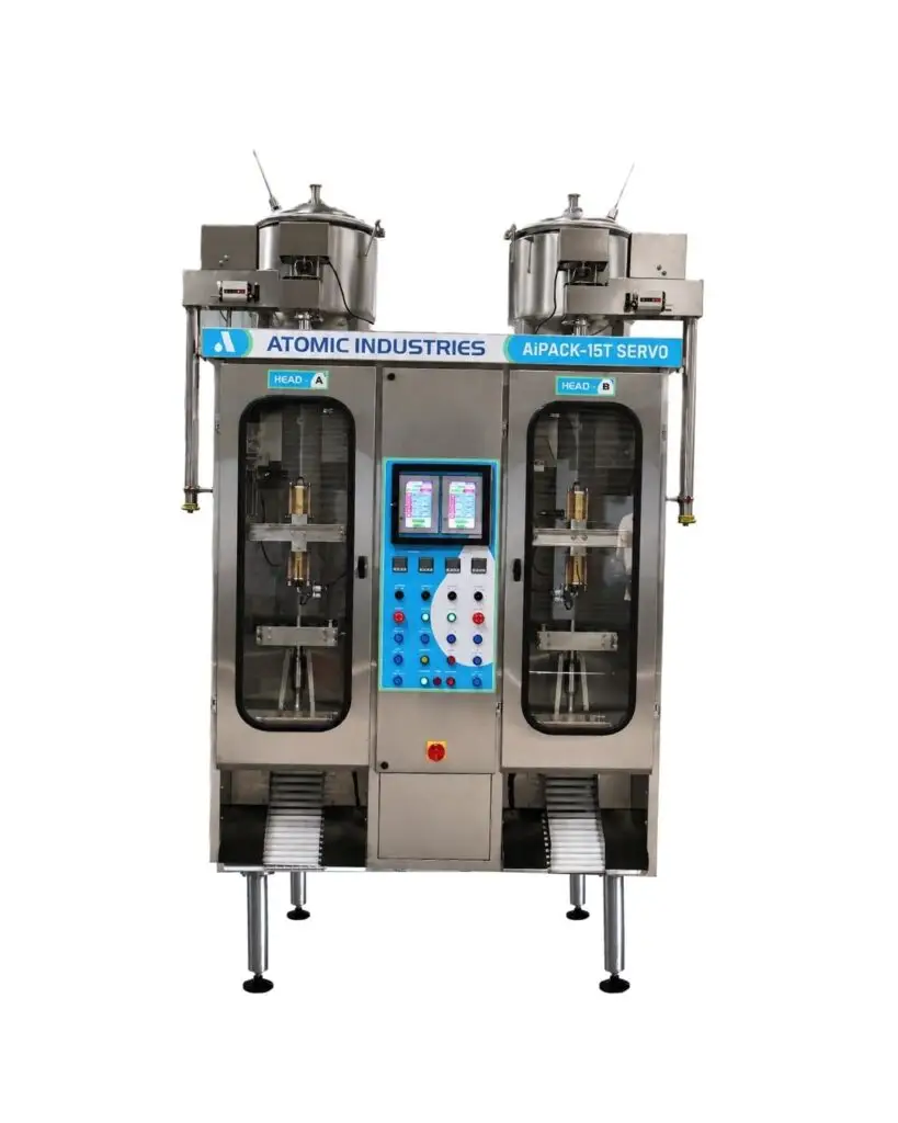 Automatic milk packing machine AiPACK15T SERVO Atomic industries